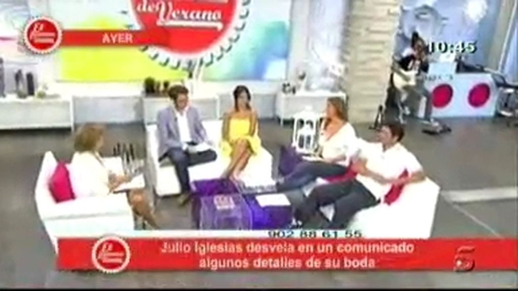 Julio Iglesias confirma su boda