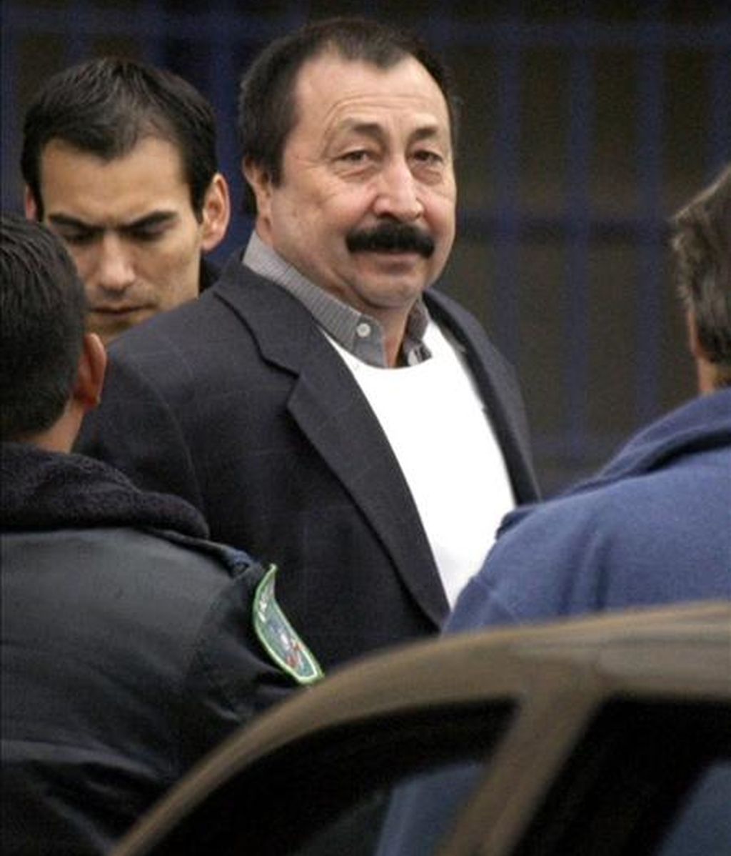 Apablaza, ex líder de la guerrilla Frente Patriótico Manuel Rodríguez, es acusado de ser el autor intelectual del homicidio en 1991 del senador derechista Jaime Guzmán, considerado ideólogo del régimen de Augusto Pinochet . EFE/Archivo Apablaza, ex líder de la guerrilla Frente Patriótico Manuel Rodríguez, es acusado de ser el autor intelectual del homicidio en 1991 del senador derechista Jaime Guzmán, considerado ideólogo del régimen de Augusto Pinochet . EFE/Archivo