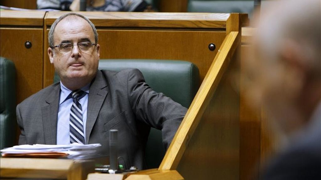 El portavoz del PNV en el Parlamento Vasco, Joseba Egibar. EFE/Archivo