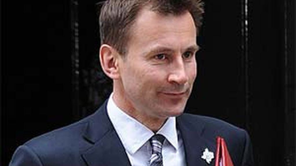 Jeremy Hunt, secretario de Estado de Cultura. Foto: A Jeremy Hunt, secretario de Estado de Cultura. Foto: A