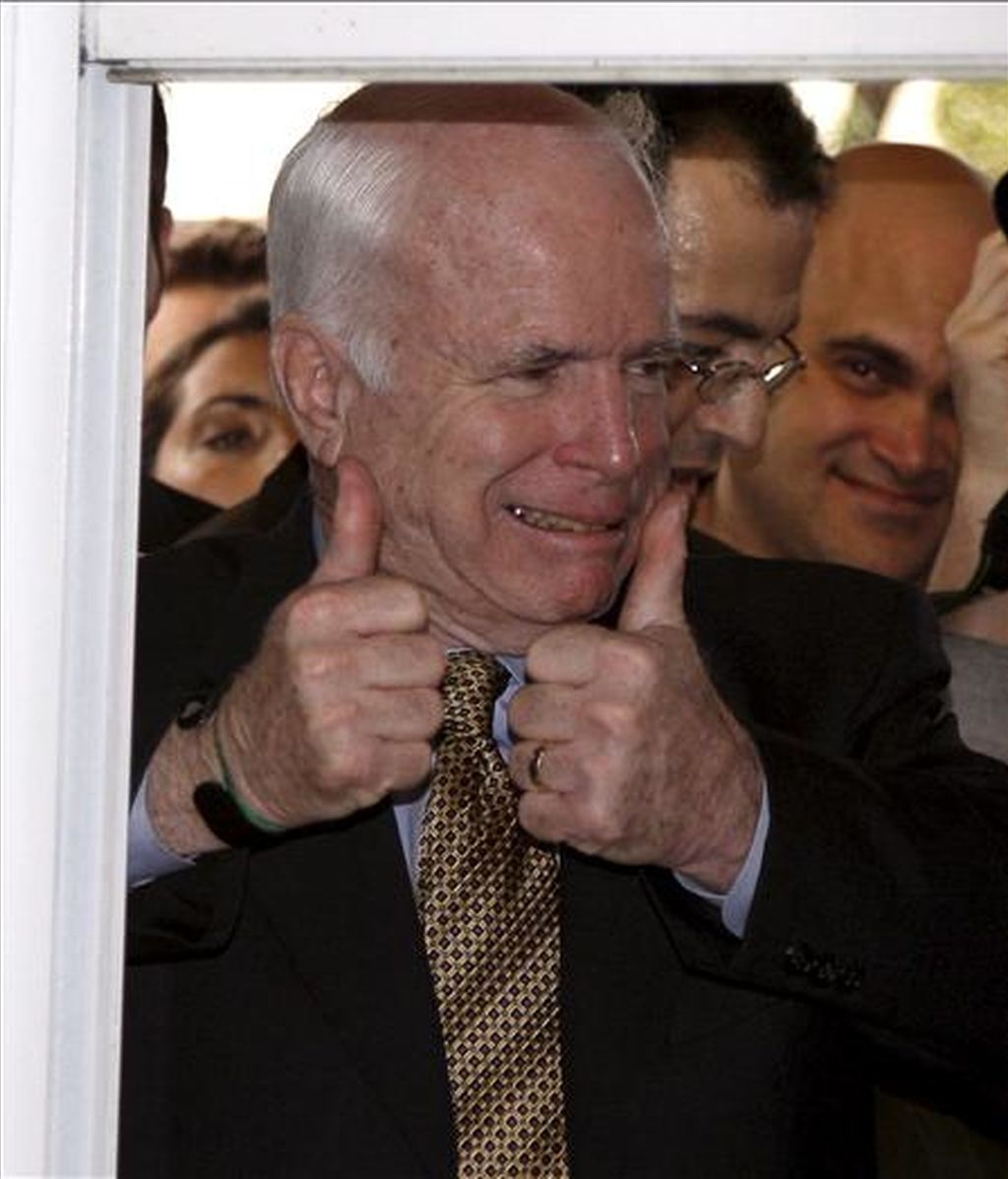 En la imagen, el ex candidato a la presidencia de EEUU John McCain. EFE/Archivo En la imagen, el ex candidato a la presidencia de EEUU John McCain. EFE/Archivo