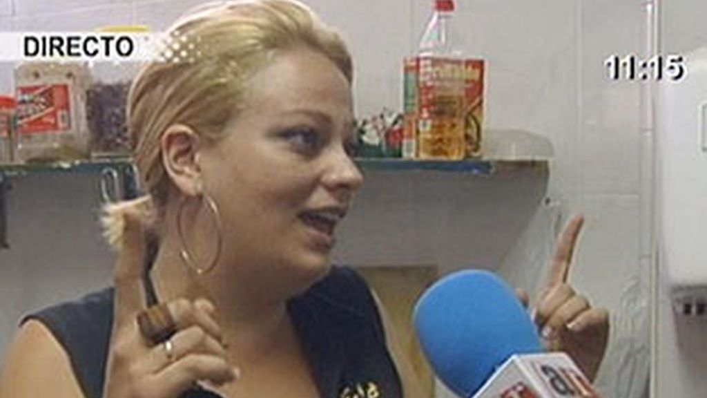 Un ladrón emparedado