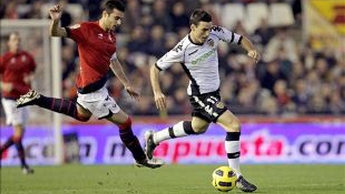 Los navarros, entonados. Foto: EFE. Los navarros, entonados. Foto: EFE.