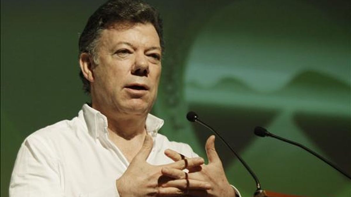 Asimismo, indica que el Gobierno colombiano, en cabeza del presidente Juan Manuel Santos, agradece tanto a Brasil como al CICR "su apoyo y acompañamiento en este proceso de liberación". EFE/Archivo Asimismo, indica que el Gobierno colombiano, en cabeza del presidente Juan Manuel Santos, agradece tanto a Brasil como al CICR "su apoyo y acompañamiento en este proceso de liberación". EFE/Archivo