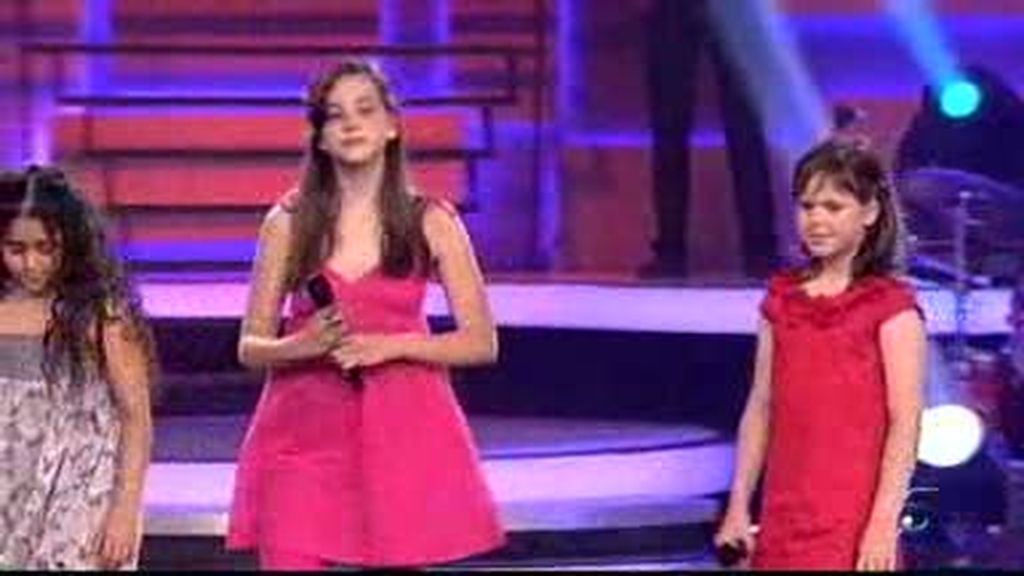 Nerea, Malvia y Raquel cantan 'Las flechas del amor'