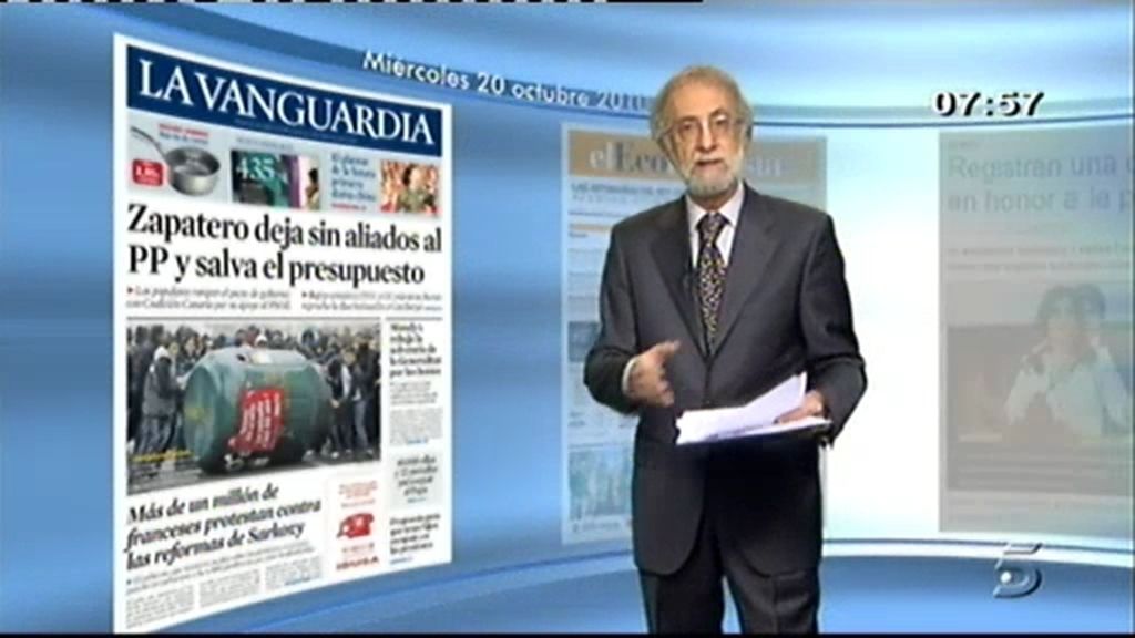 Revista de prensa (20.10.10)