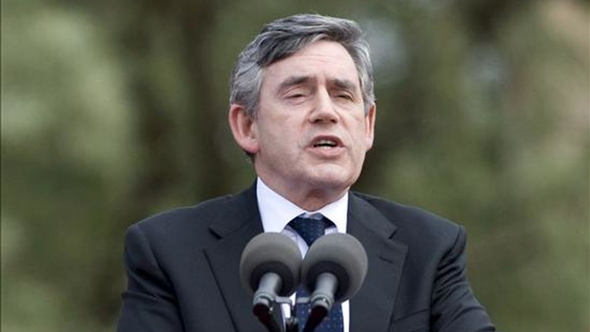 El primer ministro británico, Gordon Brown. EFE/Archivo