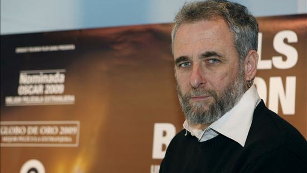 El director israelí Ari Folman, durante la rueda de prensa que ha ofrecido tras la presentación de su película "Vals con Bashir" hoy en los Cines Golem de la capital. EFE El director israelí Ari Folman, durante la rueda de prensa que ha ofrecido tras la presentación de su película "Vals con Bashir" hoy en los Cines Golem de la capital. EFE