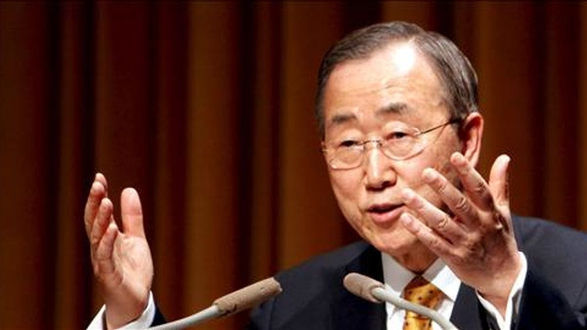 Una vez se estudie su contenido, el secretario general de Naciones Unidas, Ban Ki-moon, trasladará los documentos israelíes a la Asamblea General de la ONU. EFE/Archivo