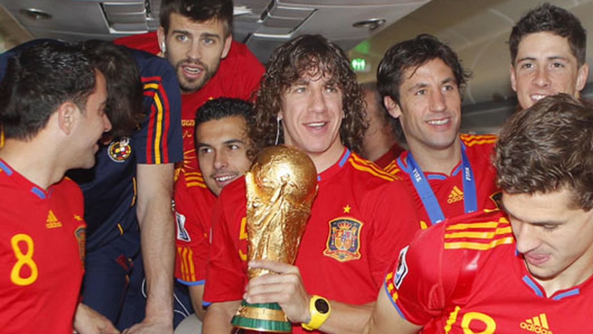 Puyol abandona la selección española como Campeón del mundo