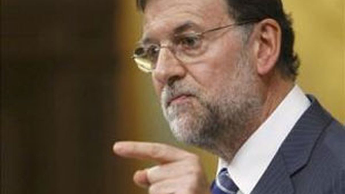 El líder del PP, Mariano Rajoy, dice que lo que hacen falta son elecciones. Vídeo: ATLAS.