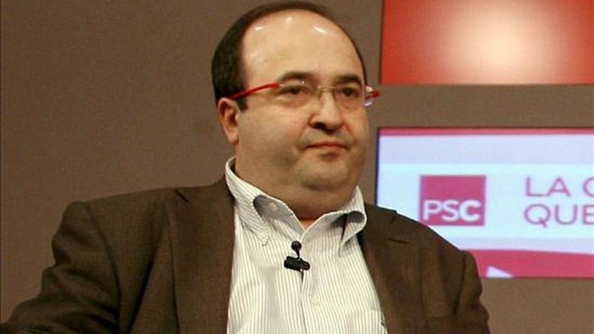 El portavoz del PSC, Miquel Iceta. EFE/Archivo El portavoz del PSC, Miquel Iceta. EFE/Archivo