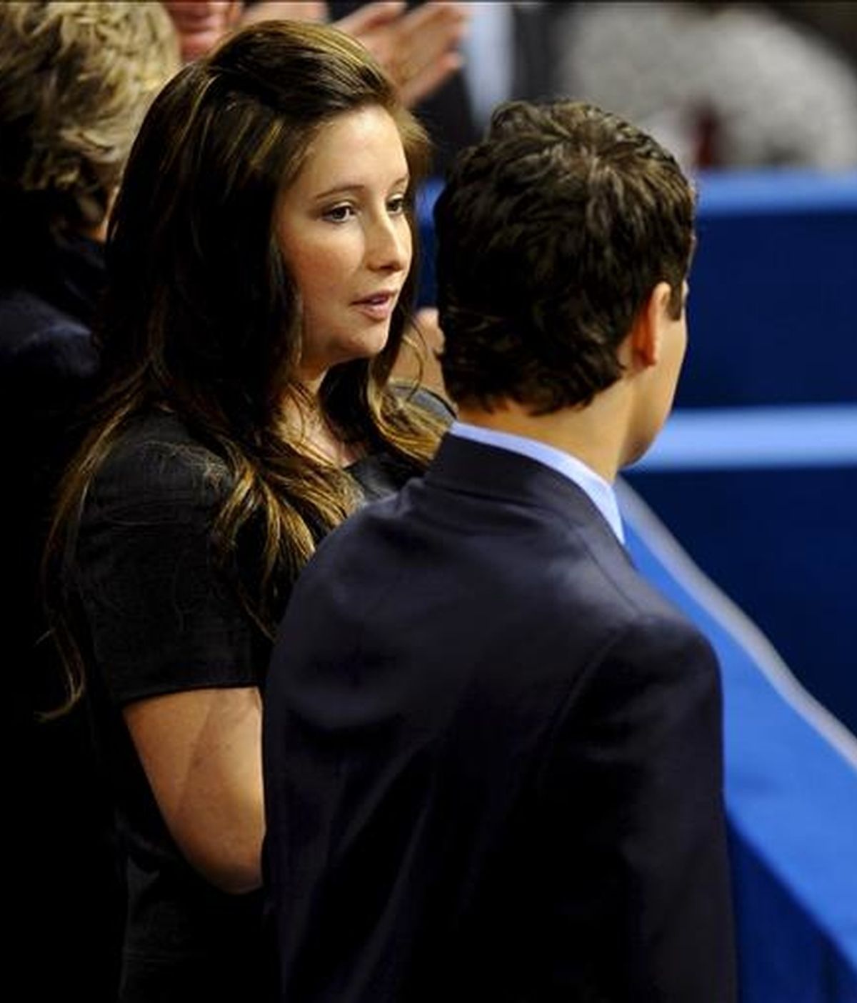 Bristol quedó embarazada de su primer hijo estando soltera y con 17 años en 2008, justo cuando Palin se convirtió en candidata a la vicepresidencia de EE.UU. de la mano de John McCain. EFE/Archivo Bristol quedó embarazada de su primer hijo estando soltera y con 17 años en 2008, justo cuando Palin se convirtió en candidata a la vicepresidencia de EE.UU. de la mano de John McCain. EFE/Archivo