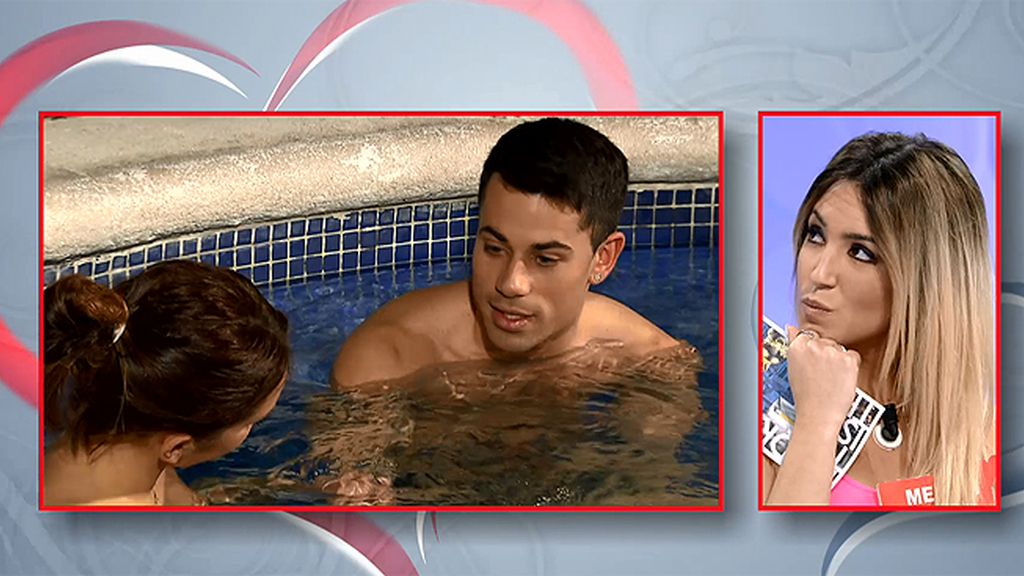 Diego y Alba se funden en besos