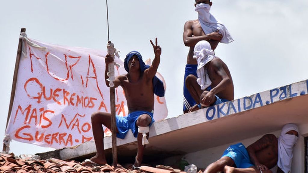 Nuevo motín carcelario en Brasil: Una veintena de muertos