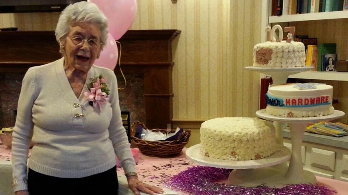 Donan 51.500 euros para que una mujer de 108 años permanezca en una residencia Donan 51.500 euros para que una mujer de 108 años permanezca en una residencia