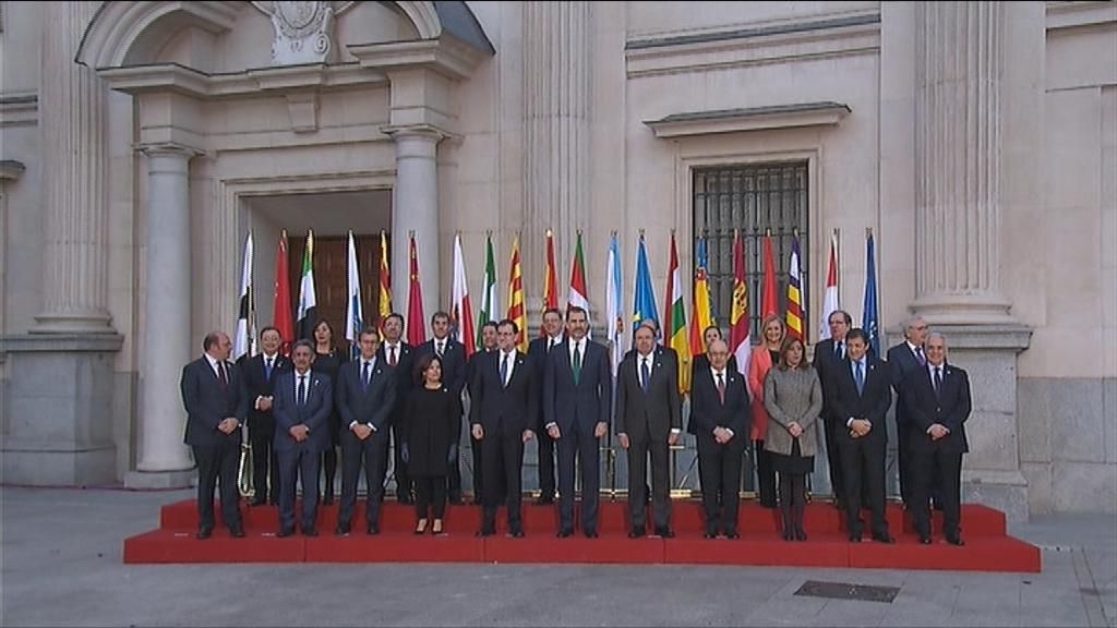 Segunda Conferencia de Presidentes de Rajoy con la financiación en la mesa