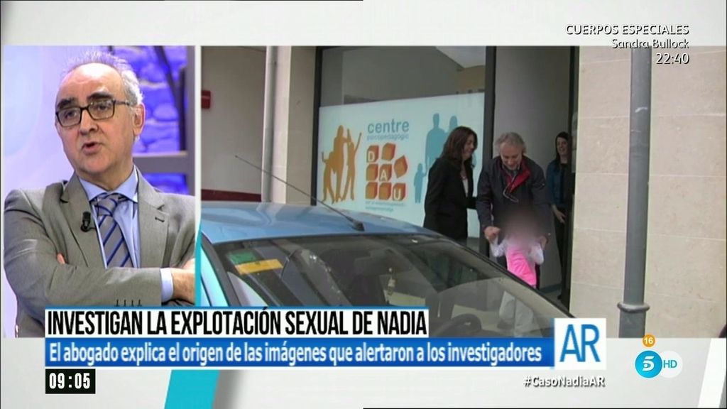 Abogado padres Nadia: "La madre asegura que no hay fotografías de criterio sexual"