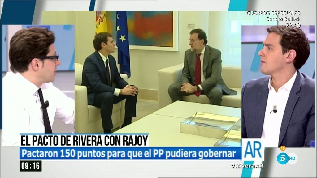 Rivera: "Estoy satisfecho por tramitar la ley de autónomos y negociar pactos"
