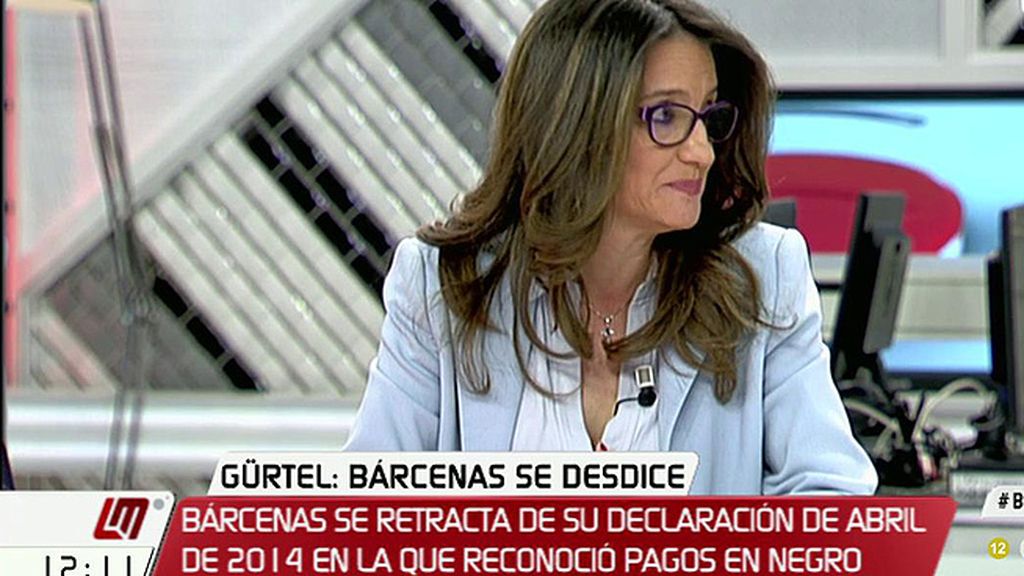 Mónica Oltra: “Alguien está mintiendo para tapar las porquerías del PP”