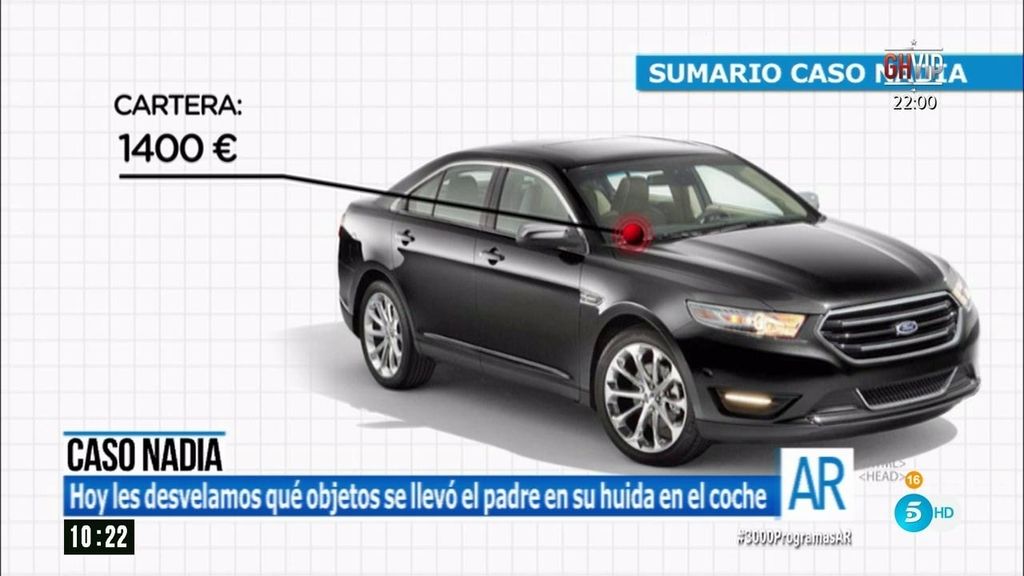 Un disco duro, tarjetas de memoria y pendrives: los objetos encontrados en el coche del padre de Nadia
