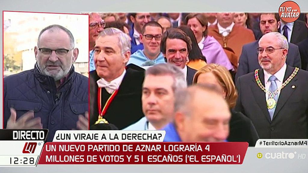 Losada: “Aznar es una marca que factura y necesita estar en el mercado”