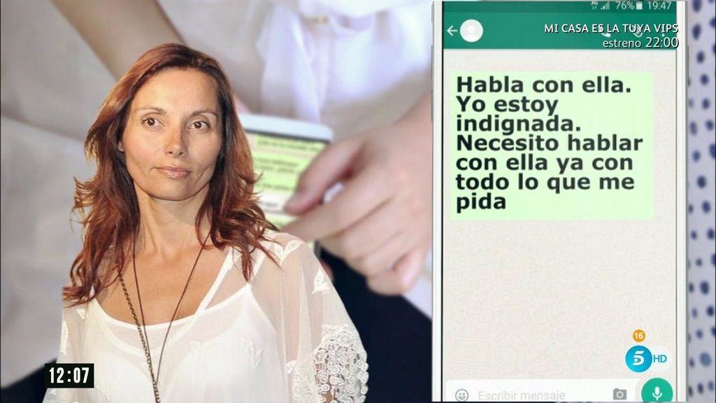 Lorena, mujer de Toño: "Estoy indignada. Necesito hablar con Belén Esteban"