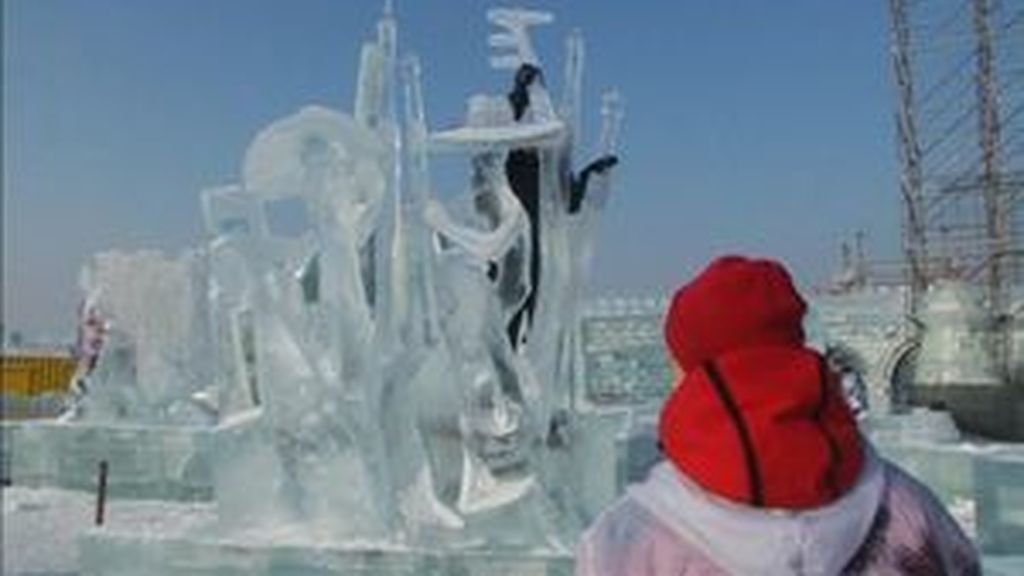 El arte congelado de Harbin atrae a millones de visitantes