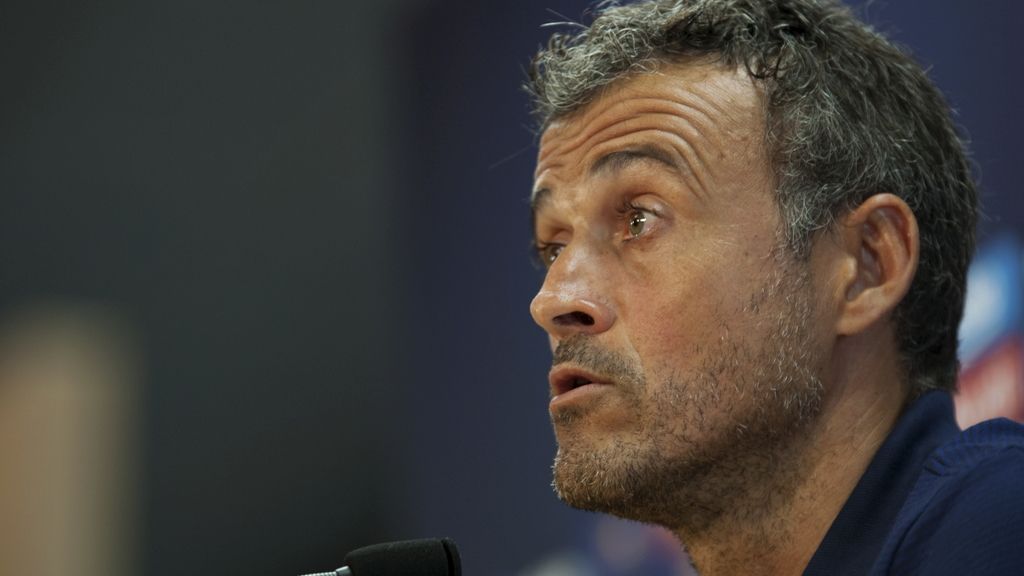 Luis Enrique: "Lo fácil es quejarse y llorar"