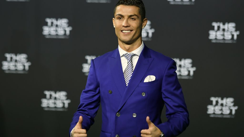 Cristiano Ronaldo en los premios FIFA 'The Best'