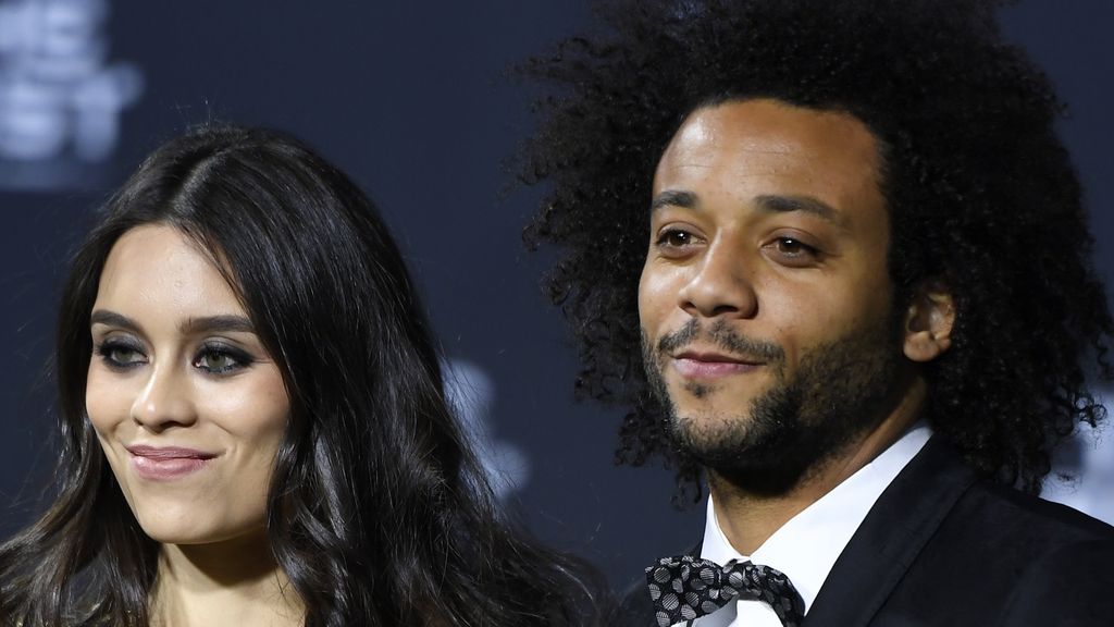 Marcelo y Clarice Alves en los premios FIFA 'The Best'