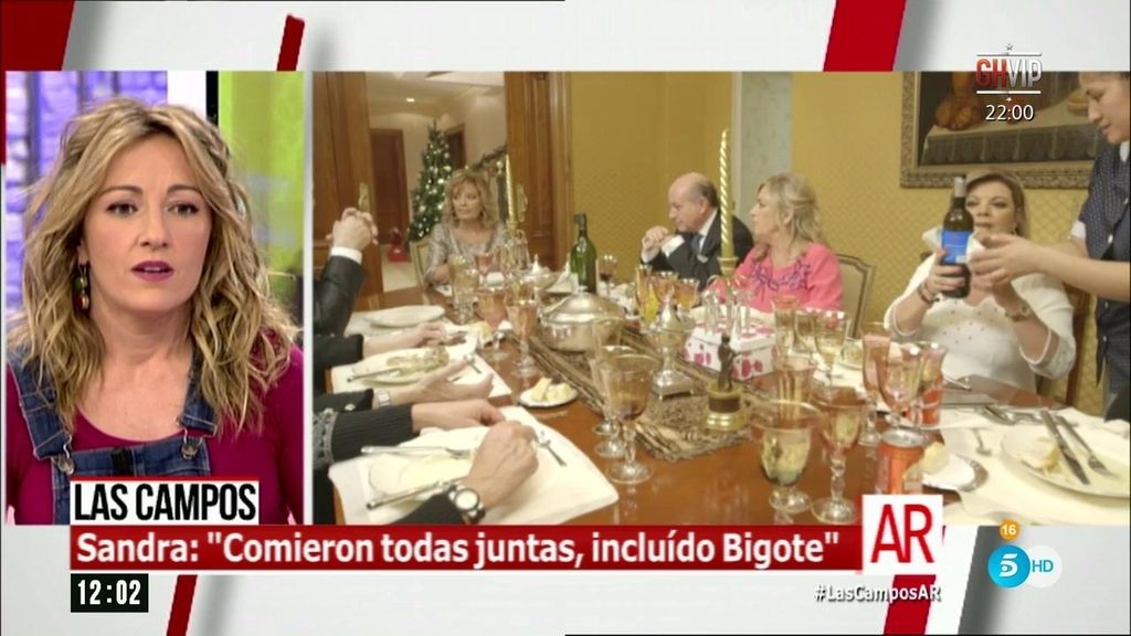 Sandra Aladro: "Bigote les hizo regalos a Terelu y a Carmen Borrego"