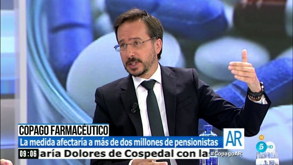 Nacho: “El copago farmacéutico se puede poner como medida por sobreconsumo”