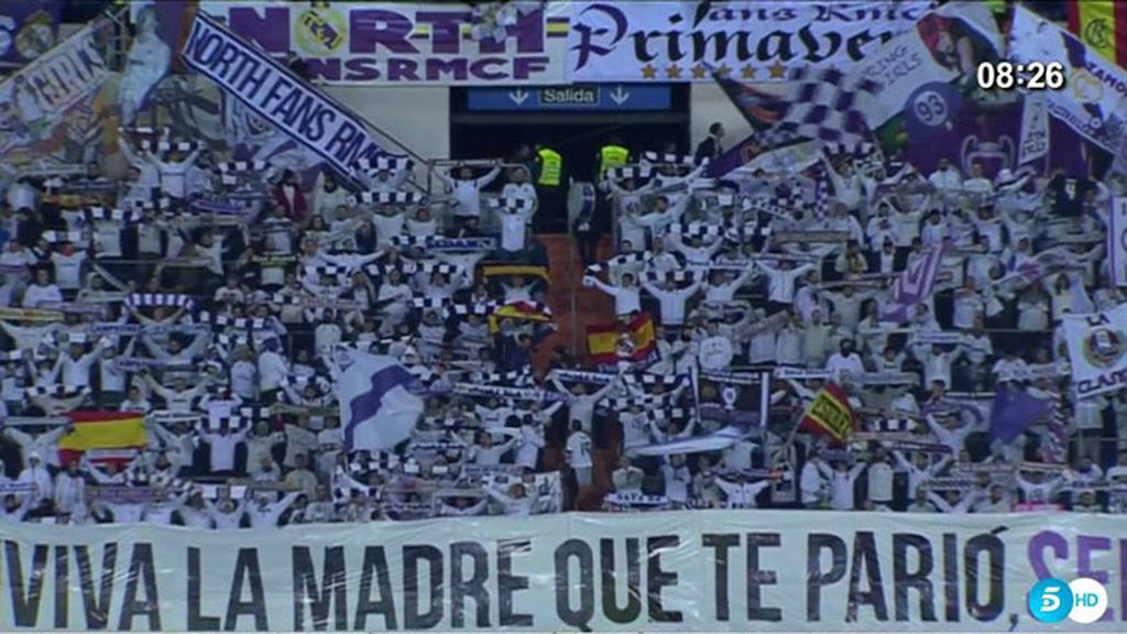 El mensaje de la Grada Fans del Madrid a Sergio Ramos tras los insultos de Sevilla