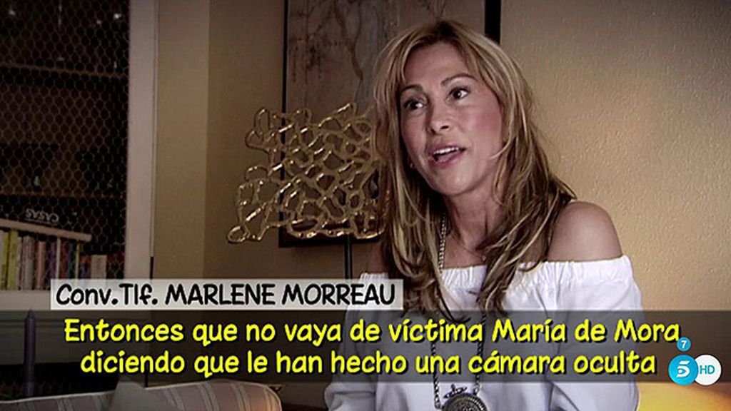 M. Mourreau: “Que María de Mora no vaya de víctima con la cámara oculta, lo montó ella”