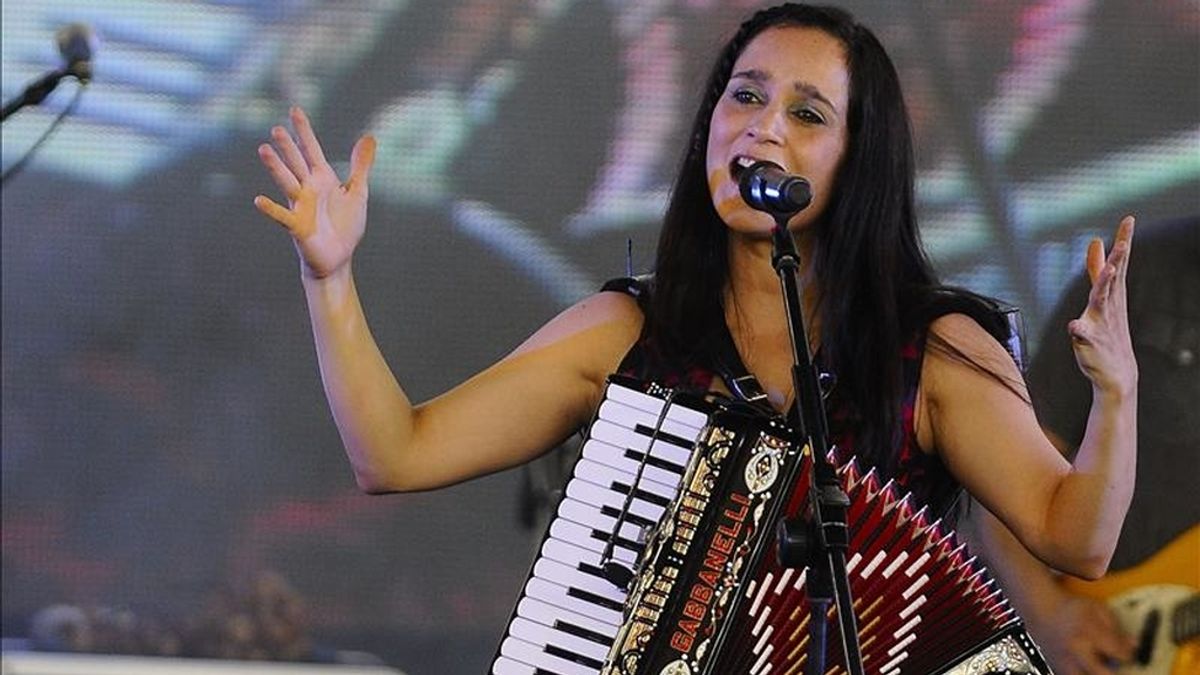 La cantante mexicana Julieta Venegas. EFE/Archivo