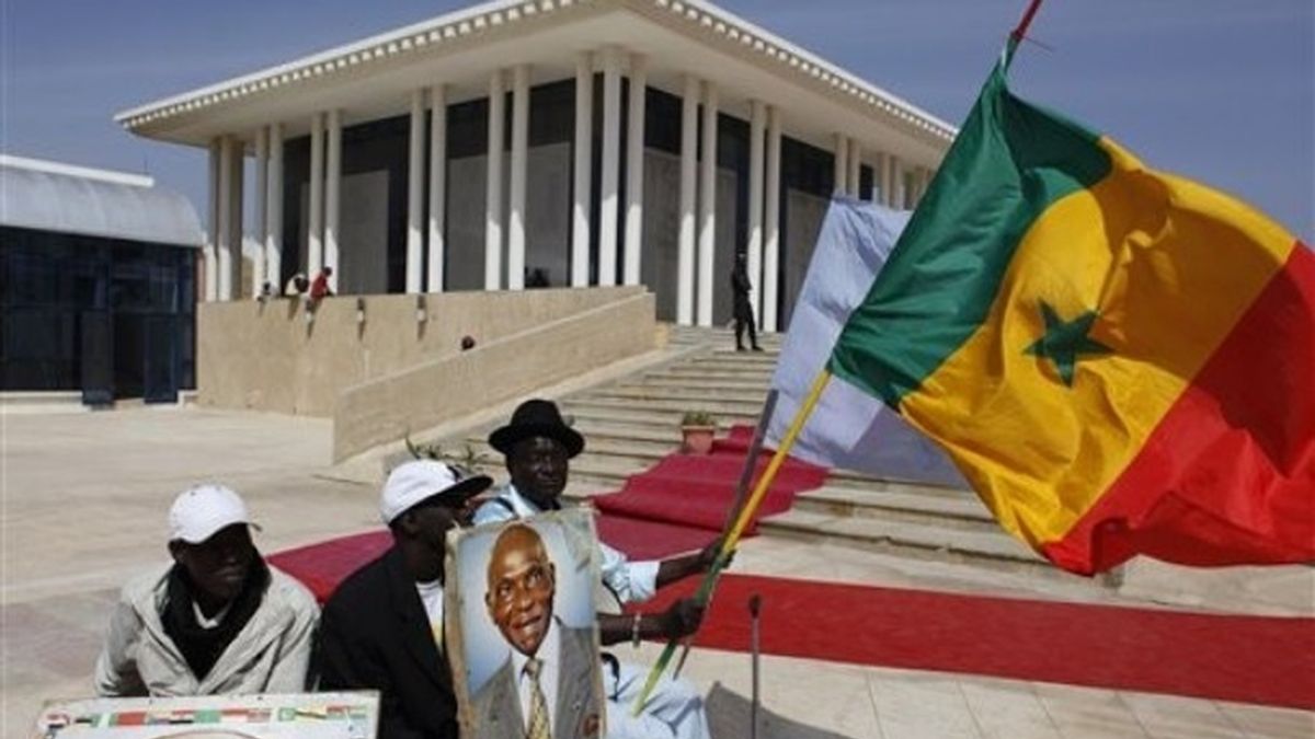 Leales al régimen. Foto: AP. Leales al régimen. Foto: AP.
