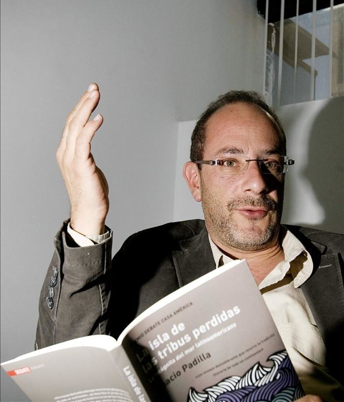 El escritor mexicano Ignacio Padilla. EFE/Archivo