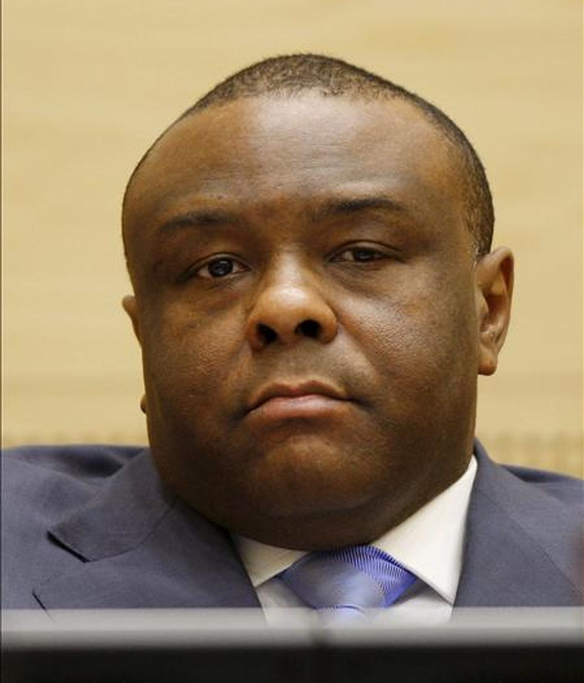 El ex vicepresidente congolés Jean-Pierre Bemba, ante la Corte Penal Internacional. EFE/Archivo