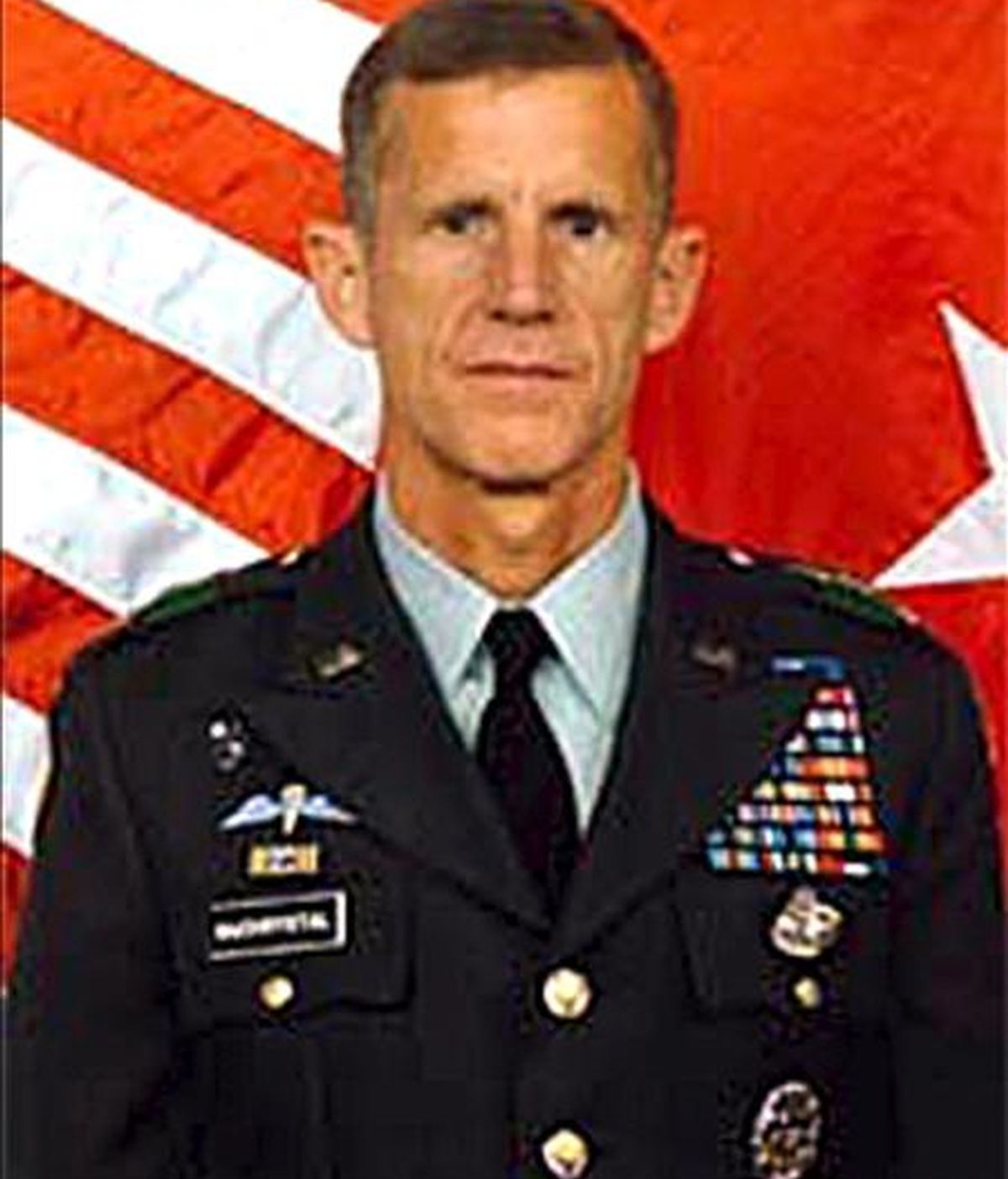 El nuevo comandante de las fuerzas estadounidenses en Afganistán, teniente general Stanley McChrystal. EFE/Archivo