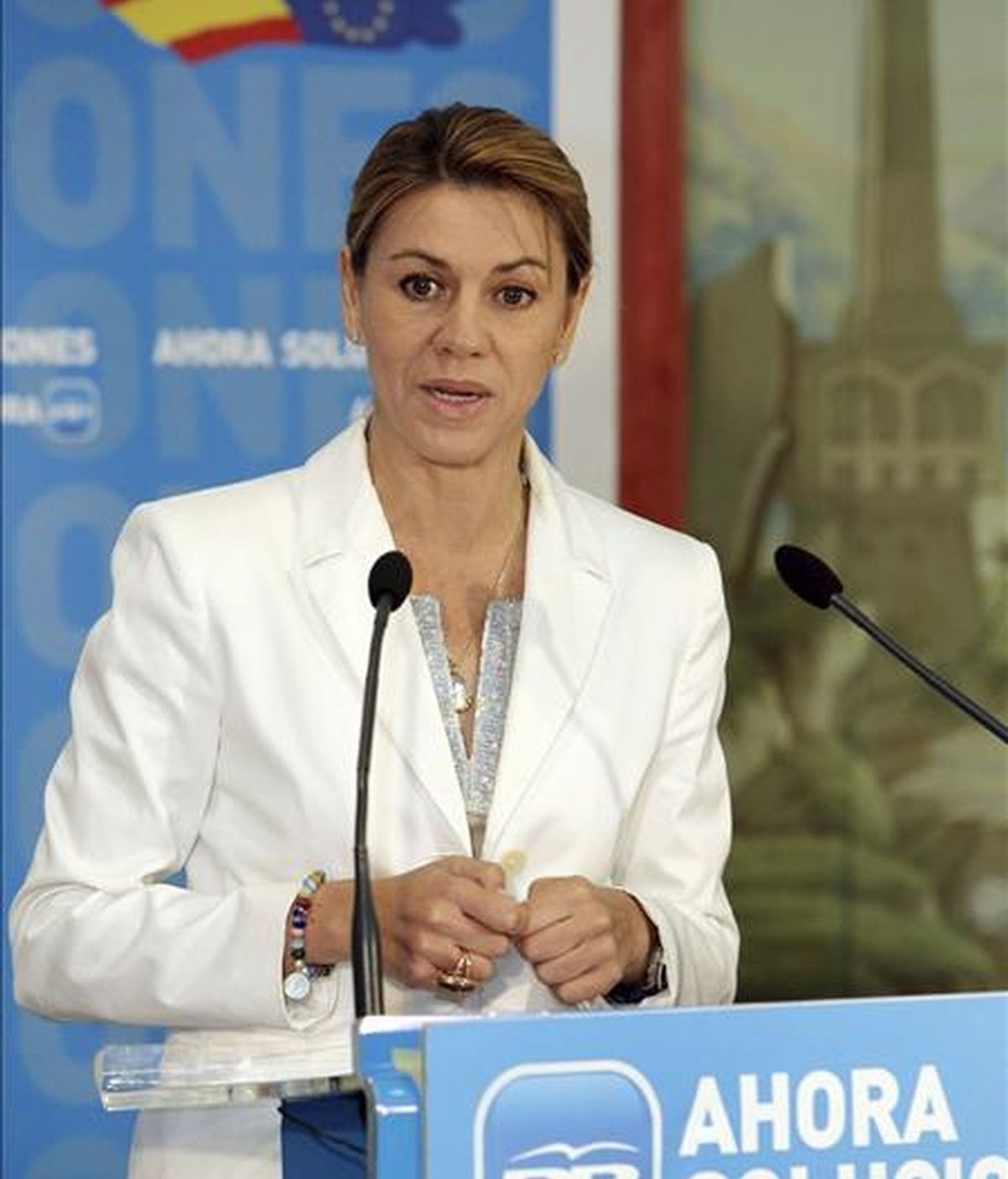La presidenta regional del Partido Popular y secretaria general nacional, María Dolores de Cospedal. EFE/Archivo