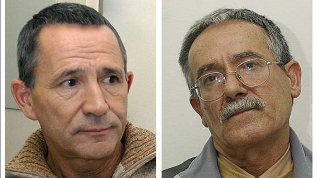 Los ex dirigentes de los GRAPO Fernando Silva Sande (d) y Manuel Pérez Martínez. EFE/Archivo