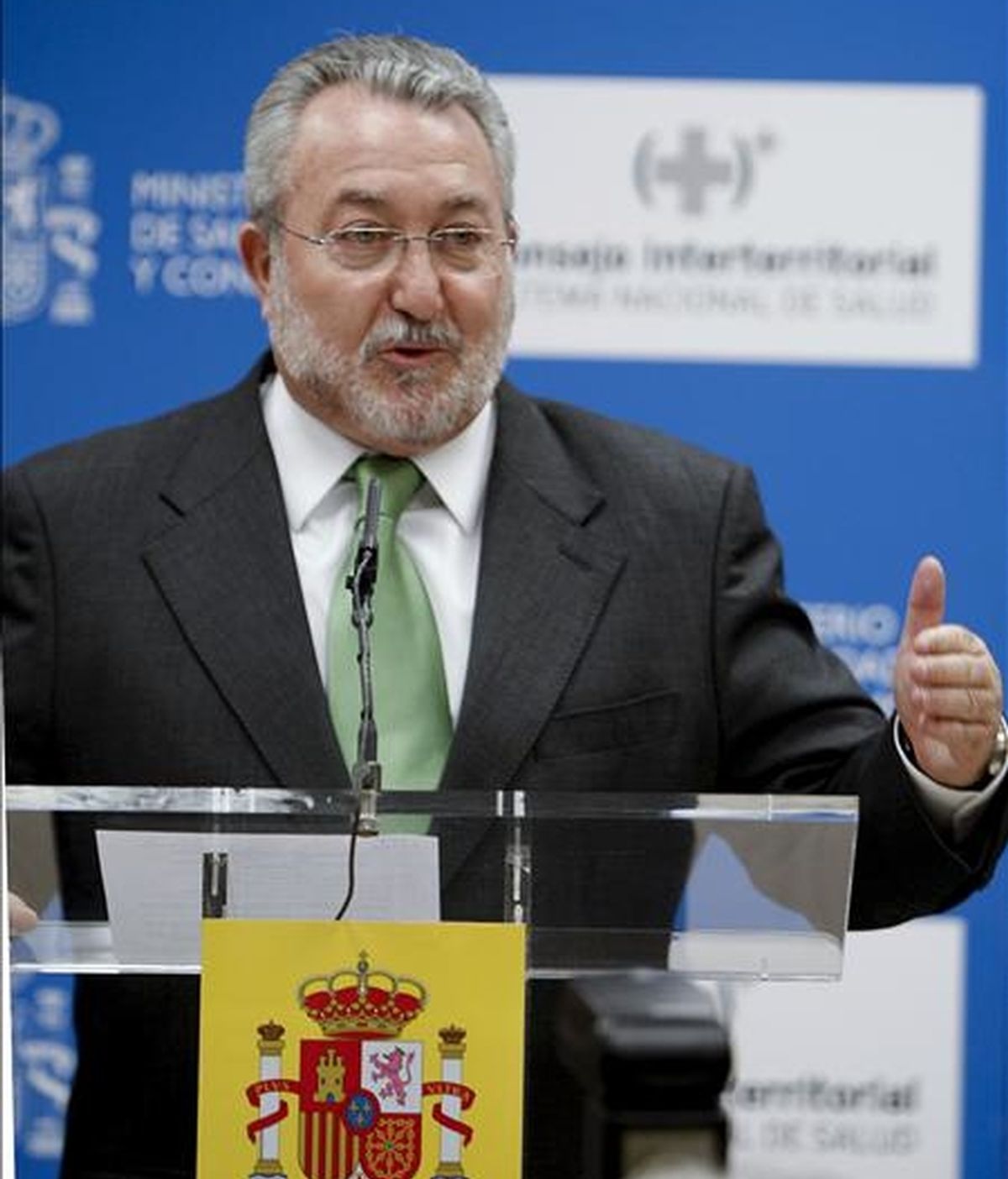 El hasta ahora ministro de Sanidad Bernat Soria. EFE/Archivo El hasta ahora ministro de Sanidad Bernat Soria. EFE/Archivo