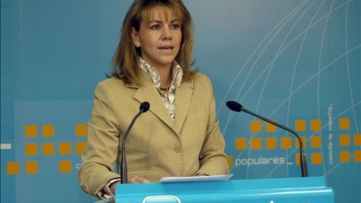 La secretaria general del PP, María Dolores de Cospedal. EFE/Archivo