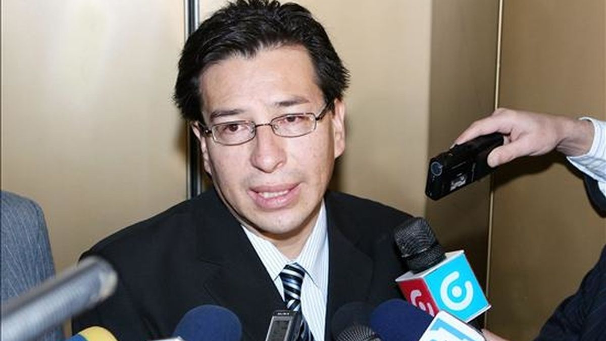 El ministro ecuatoriano de Relaciones Exteriores, Fander Falconí. EFE/Archivo