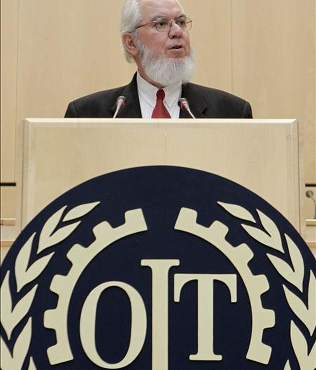 El director general de la Organización Internacional del Trabajo (OIT), el chileno Juan Somavia. EFE/Archivo
