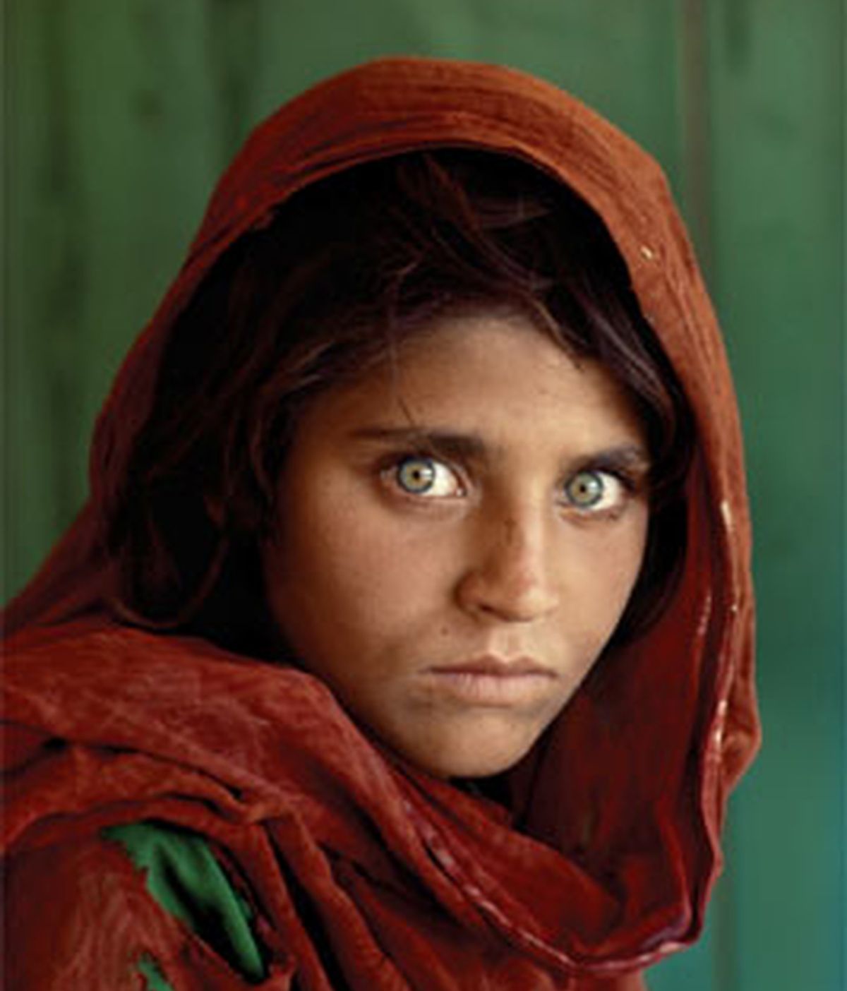 'La niña afgana', de Steve McCurry. Fotografía tomada con Kodakchrome.