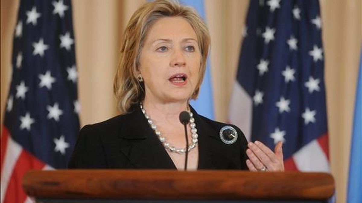 La secretaria de Estado estadounidense, Hillary Clinton. EFE/Archivo