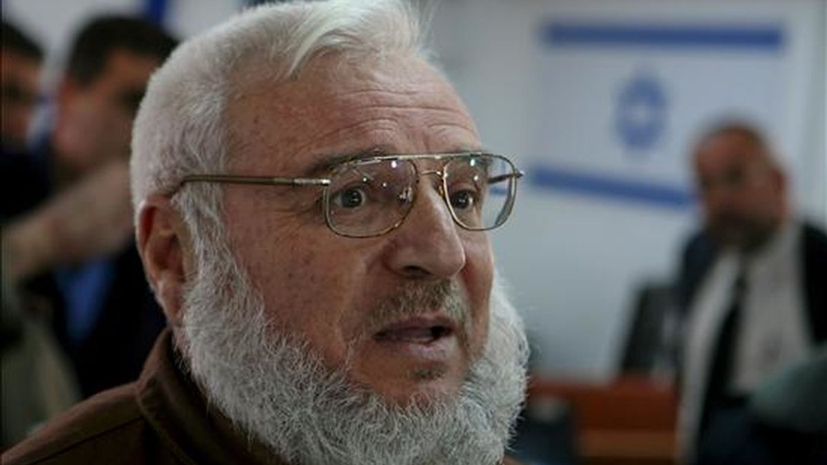 El presidente del Consejo Legislativo Palestino, Aziz Dweik. EFE/Archivo