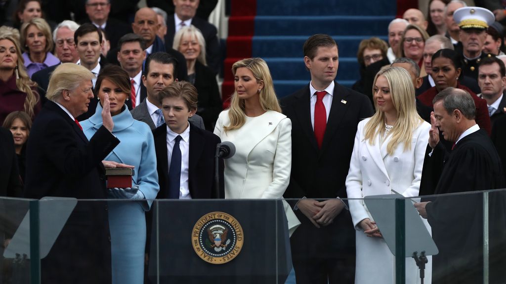 Donald Trump se convierte en el 45º presidente de Estados Unidos
